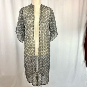 Kitara Boho Sheer Kimono Swim Cover-Up or Layered Look